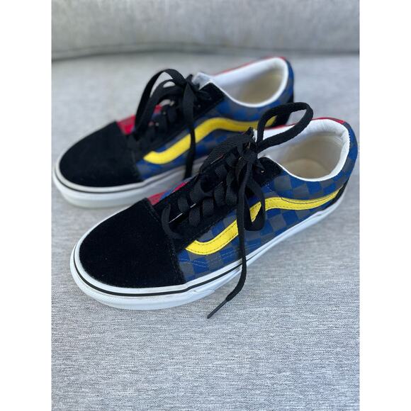 Vans Old Skool OTW Rally Red & Blue
Checkerboard W7 M5.5 - Picture 3 of 8